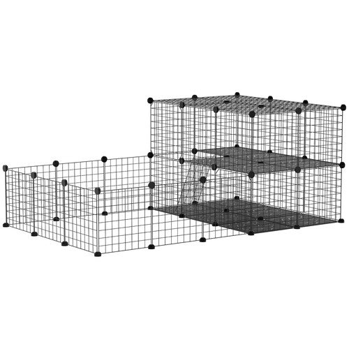 Pawhut recinto modulabile - pawhut,