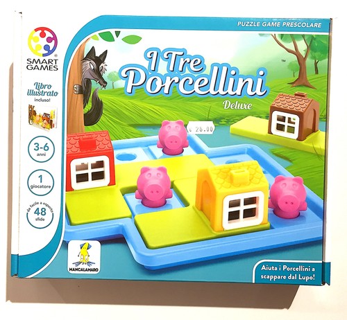 Tre porcellini deluxe - porcellini, gioco
