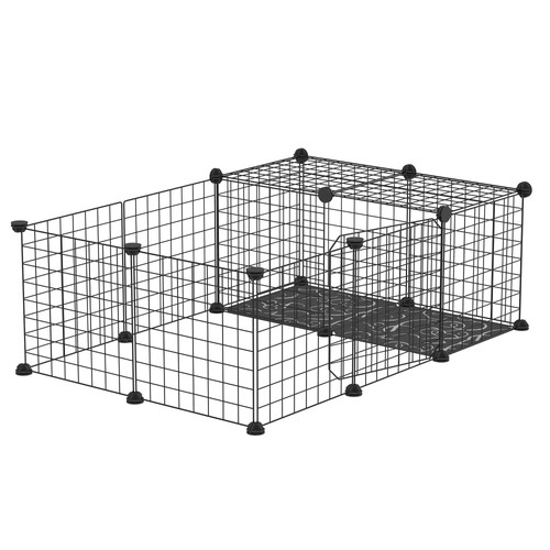 Pawhut recinto modulabile per - modulabile,