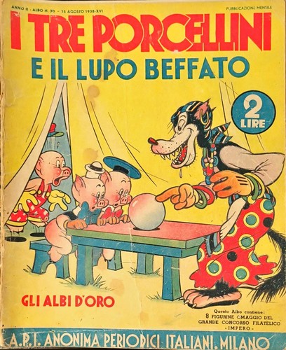 Tre porcellini il lupo - i,