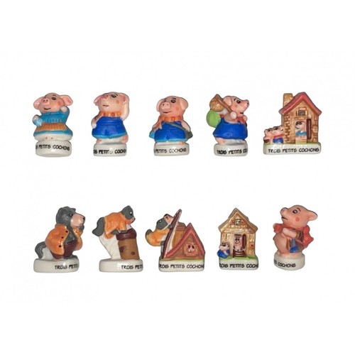 Porcellini set figure 3cm - 3,