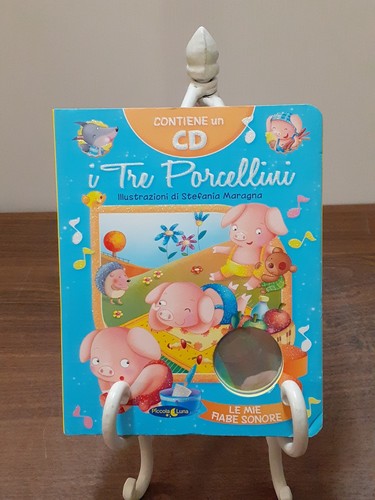 Tre porcellini con audio - con, cd