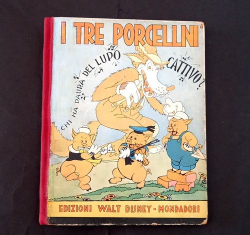 Tre porcellini 1935 libro - 1935,