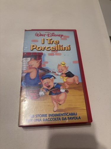 Tre porcellini vhs - i,