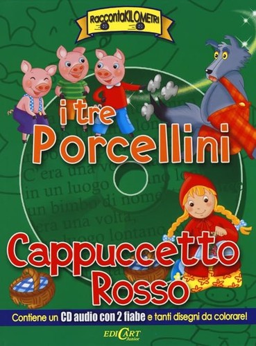 Tre porcellini cappuccetto - i,