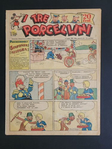 Tre porcellini giornale - giornale, n°