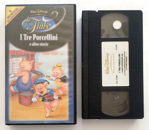 Vhs tre porcellini - e, altre